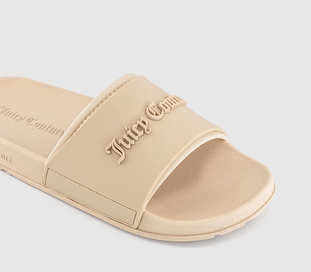 Juicy CoutureBreanna Debossed Sliders Juicy CoutureBreanna Debossed SlidersBrazilian Sand