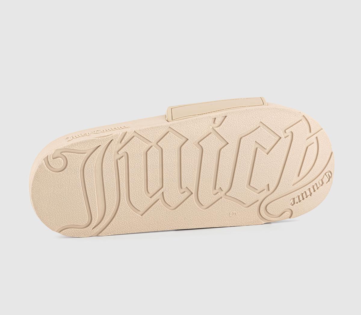 Juicy CoutureBreanna Debossed Sliders Juicy CoutureBreanna Debossed SlidersBrazilian Sand