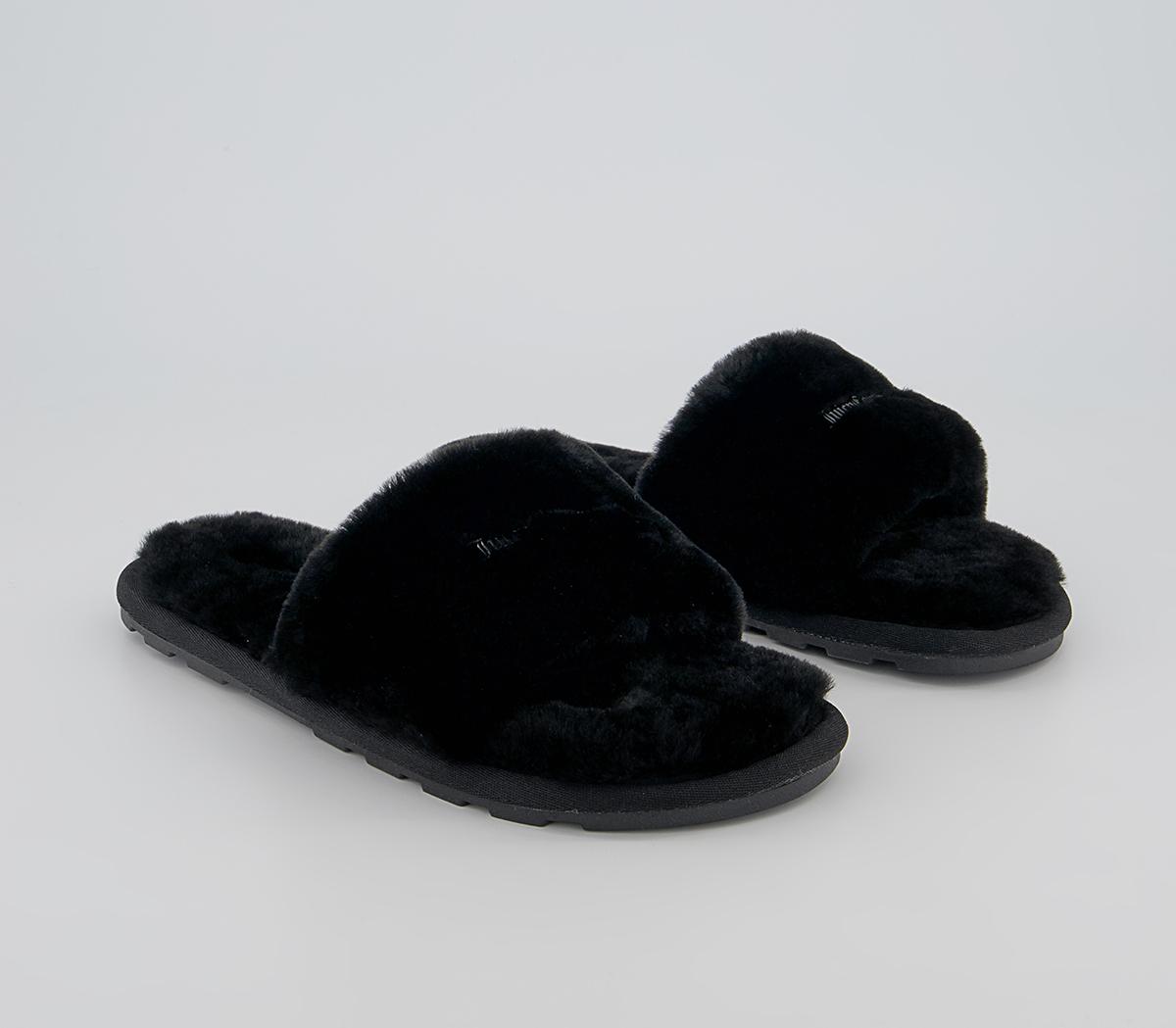Juicy CoutureFur Sliders Juicy CoutureFur SlidersBlack