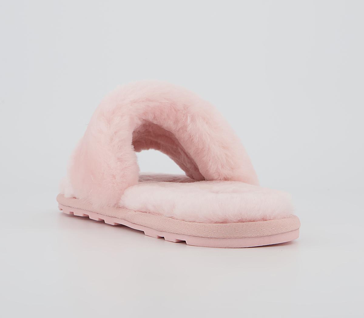 Juicy Couture Fur Sliders Juicy Couture Fur Sliders Baby Pink