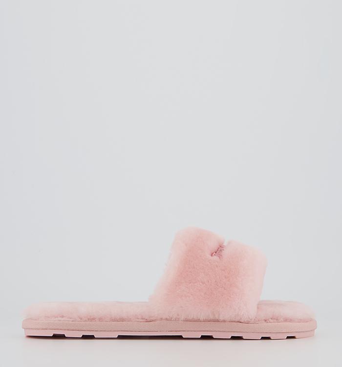 Juicy Couture Fur Sliders Baby Pink