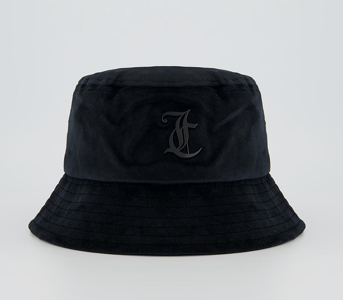 Juicy CoutureEleana Velour Bucket Hat Juicy CoutureEleana Velour Bucket HatBlack