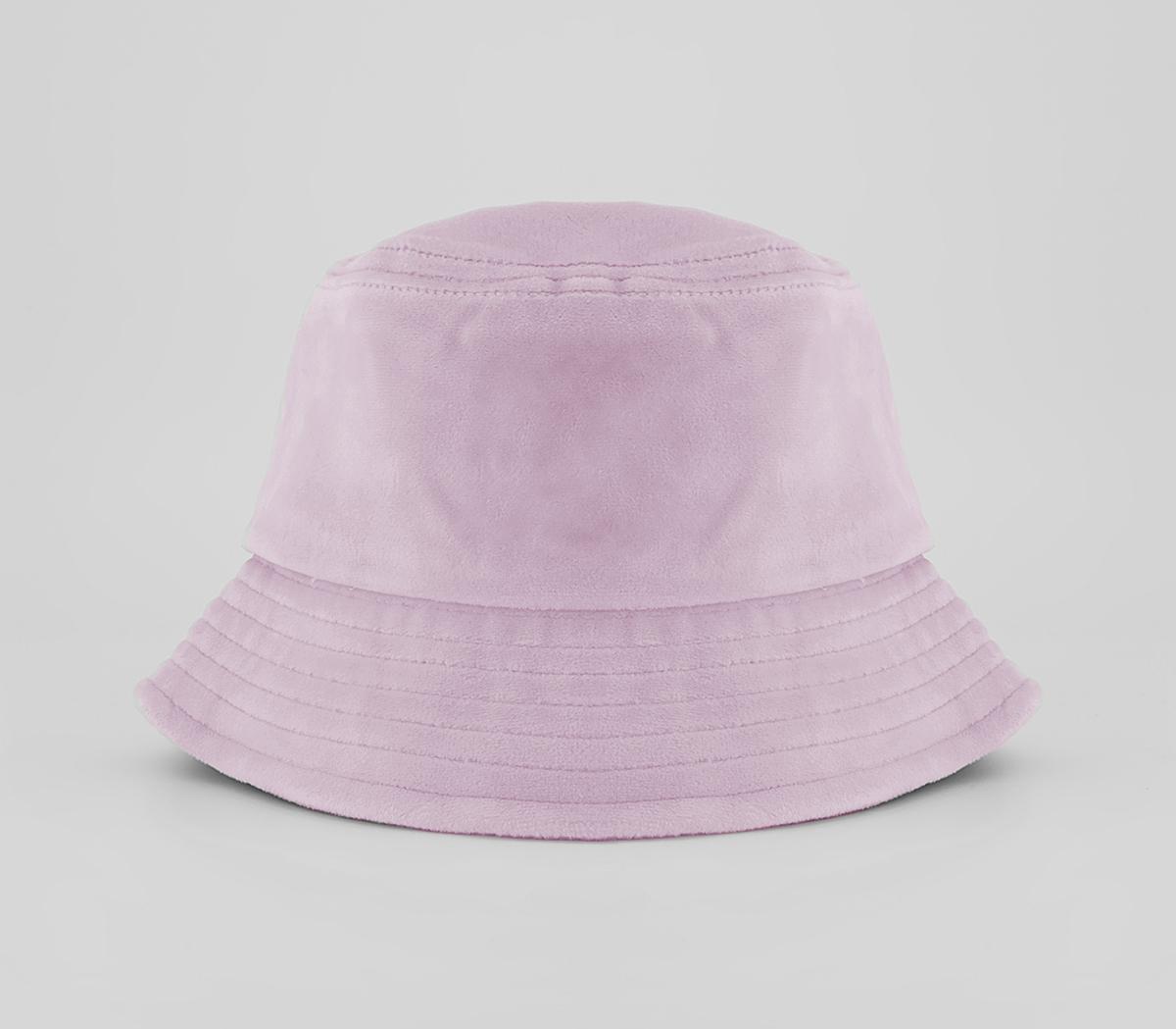 Juicy Couture Eleana Velour Bucket Hat Juicy Couture Eleana Velour Bucket Hat Lilac Sachet