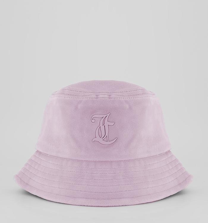 Juicy Couture Eleana Velour Bucket Hat Lilac Sachet