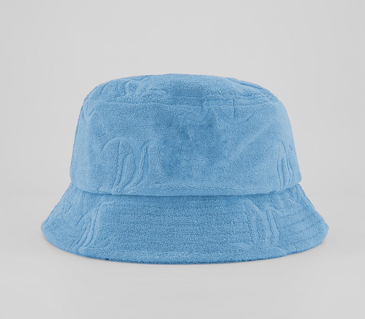 Juicy CoutureEleanna Monogram Towelling Bucket Hat Juicy CoutureEleanna Monogram Towelling Bucket HatAqua