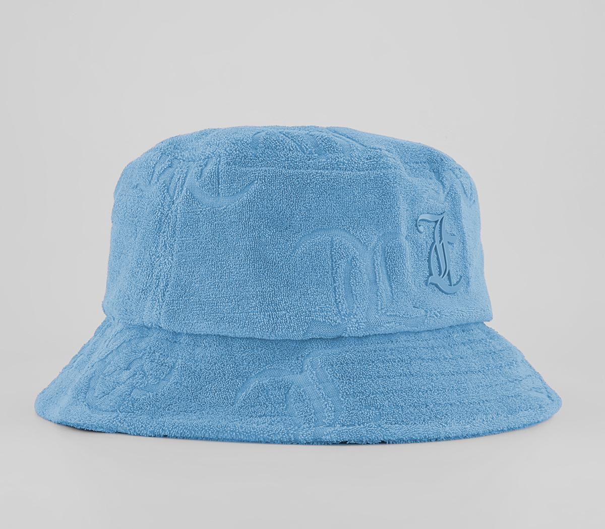 Juicy CoutureEleanna Monogram Towelling Bucket Hat Juicy CoutureEleanna Monogram Towelling Bucket HatAqua