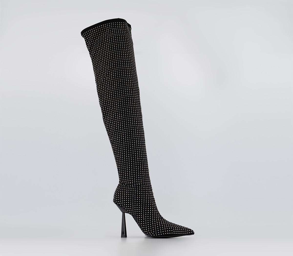 Kami Over The Knee Point Stiletto Boots