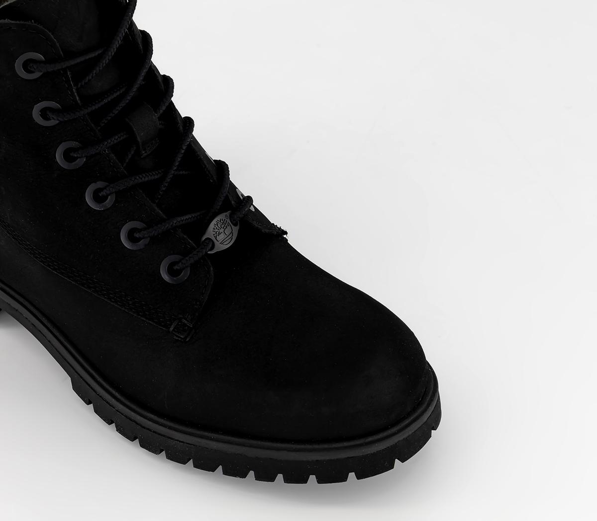 TimberlandTimberland Lyonsdale 6 Inch BootsBlack Shearling Cuff
