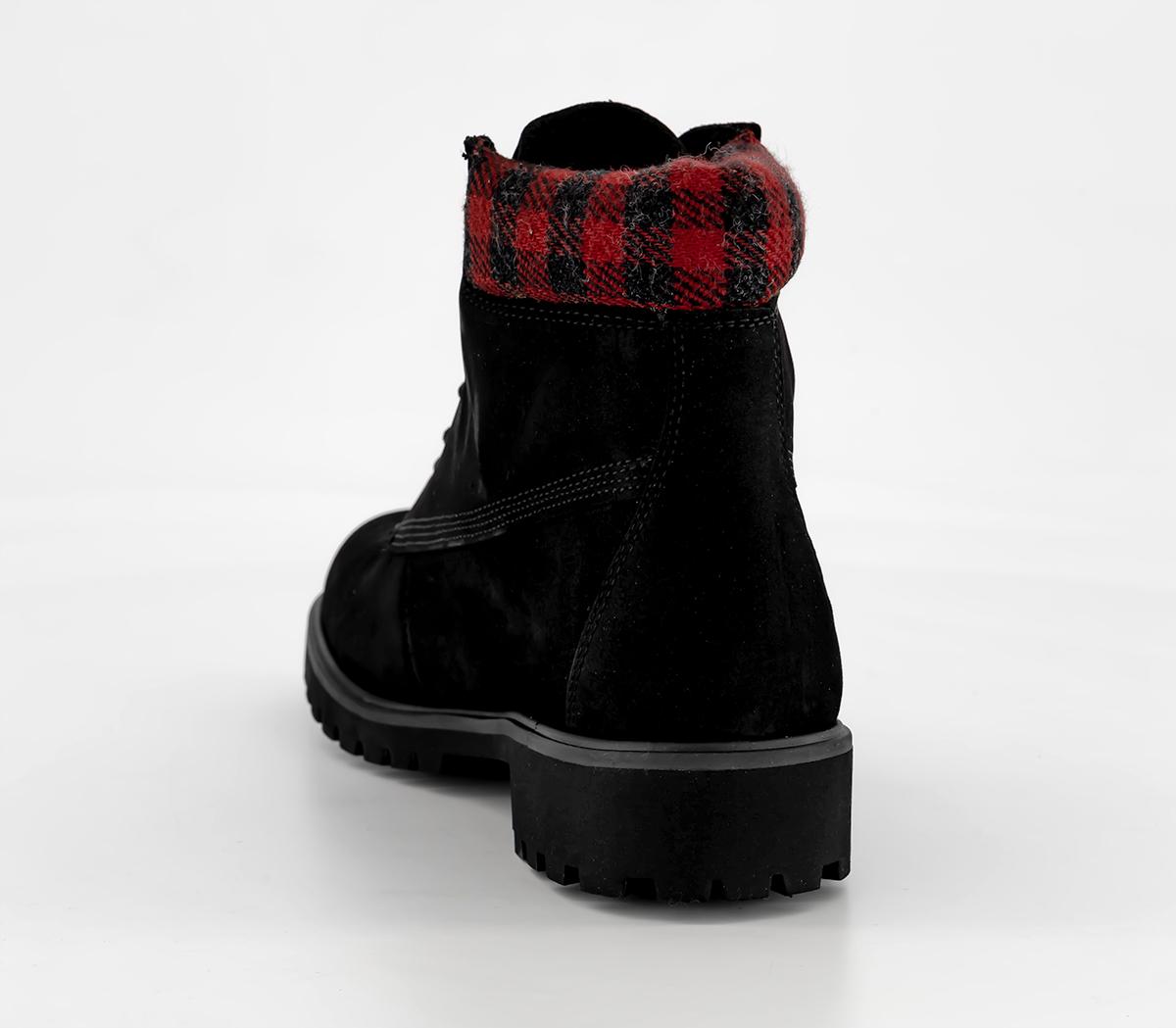TimberlandTimberland Lyonsdale 6 Inch Boots TimberlandTimberland Lyonsdale 6 Inch BootsBlack Plaid Collar