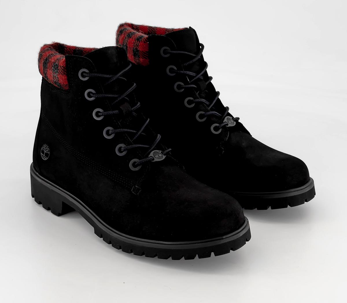 TimberlandTimberland Lyonsdale 6 Inch Boots TimberlandTimberland Lyonsdale 6 Inch BootsBlack Plaid Collar