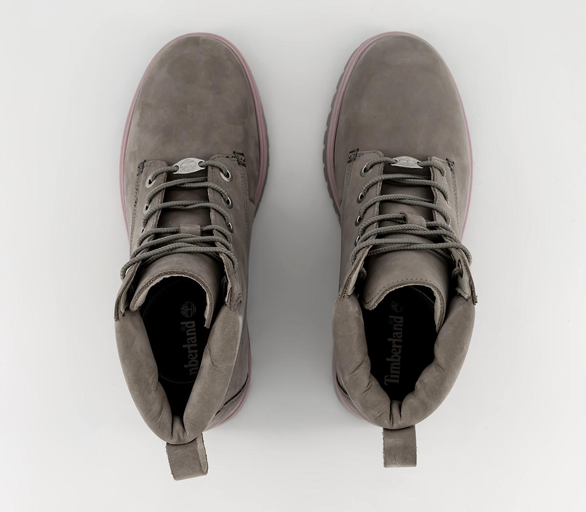TimberlandTimberland Lyonsdale 6 Inch BootsTitanium Grey Pink Rand