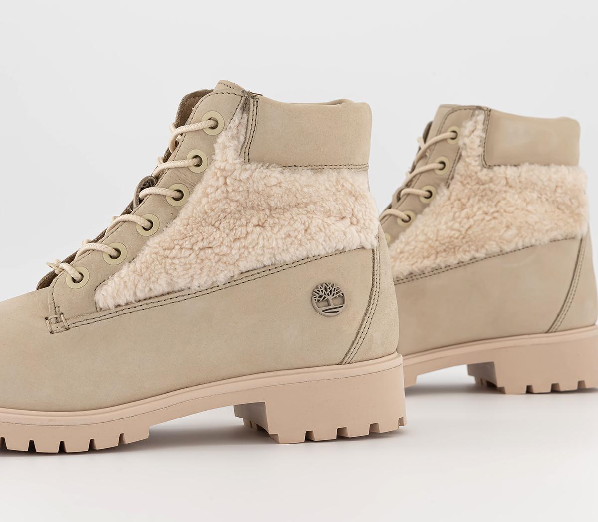 Timberland Timberland Lyonsdale 6 Inch Boots Hazelnut Shearling