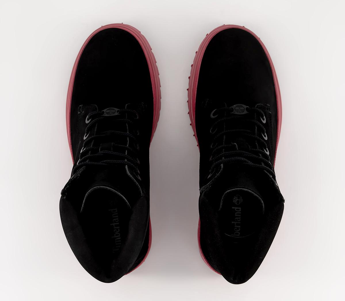TimberlandTimberland Lyonsdale Mudguard Boots Black Pink