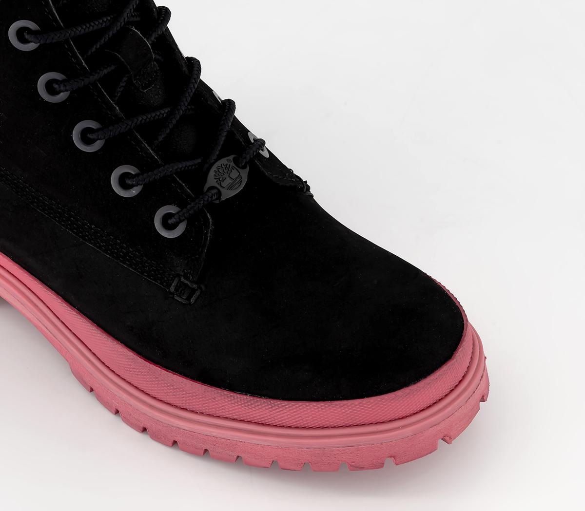 TimberlandTimberland Lyonsdale Mudguard Boots Black Pink