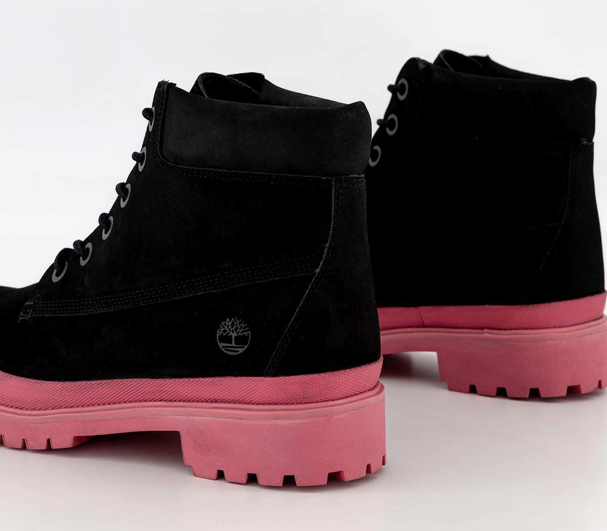 Timberland Timberland Lyonsdale Mudguard Boots Black Pink Premium Gifts