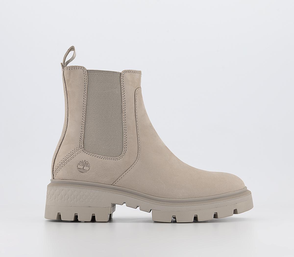 Cortina Valley Chelsea Boots Light Taupe