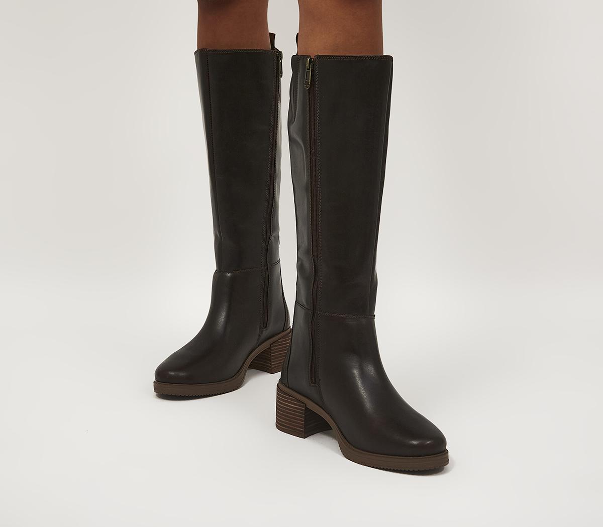 Timberland Dalston Vibe Tall Boots Brown Women's Knee High Boots