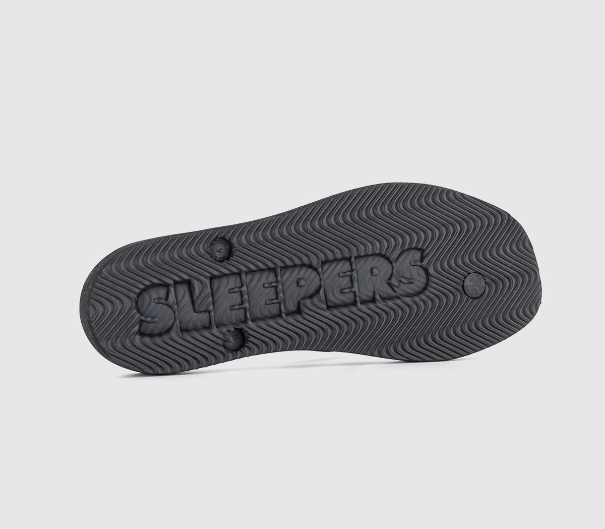 SleepersSleepers Tapered Flip FlopsBlack