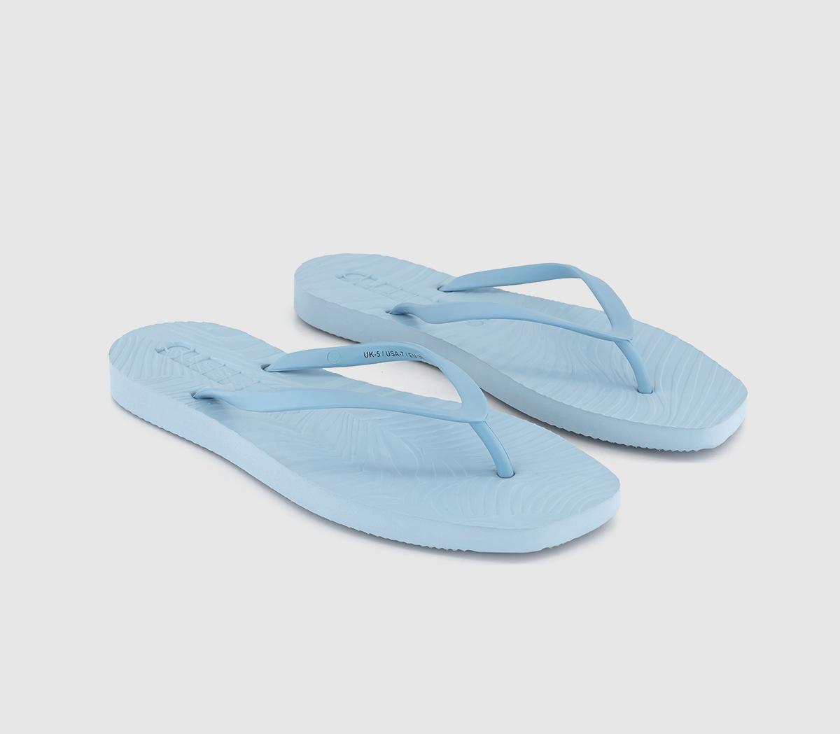 Sleepers Sleepers Tapered Flip Flops Angel Blue - Women’s Sandals