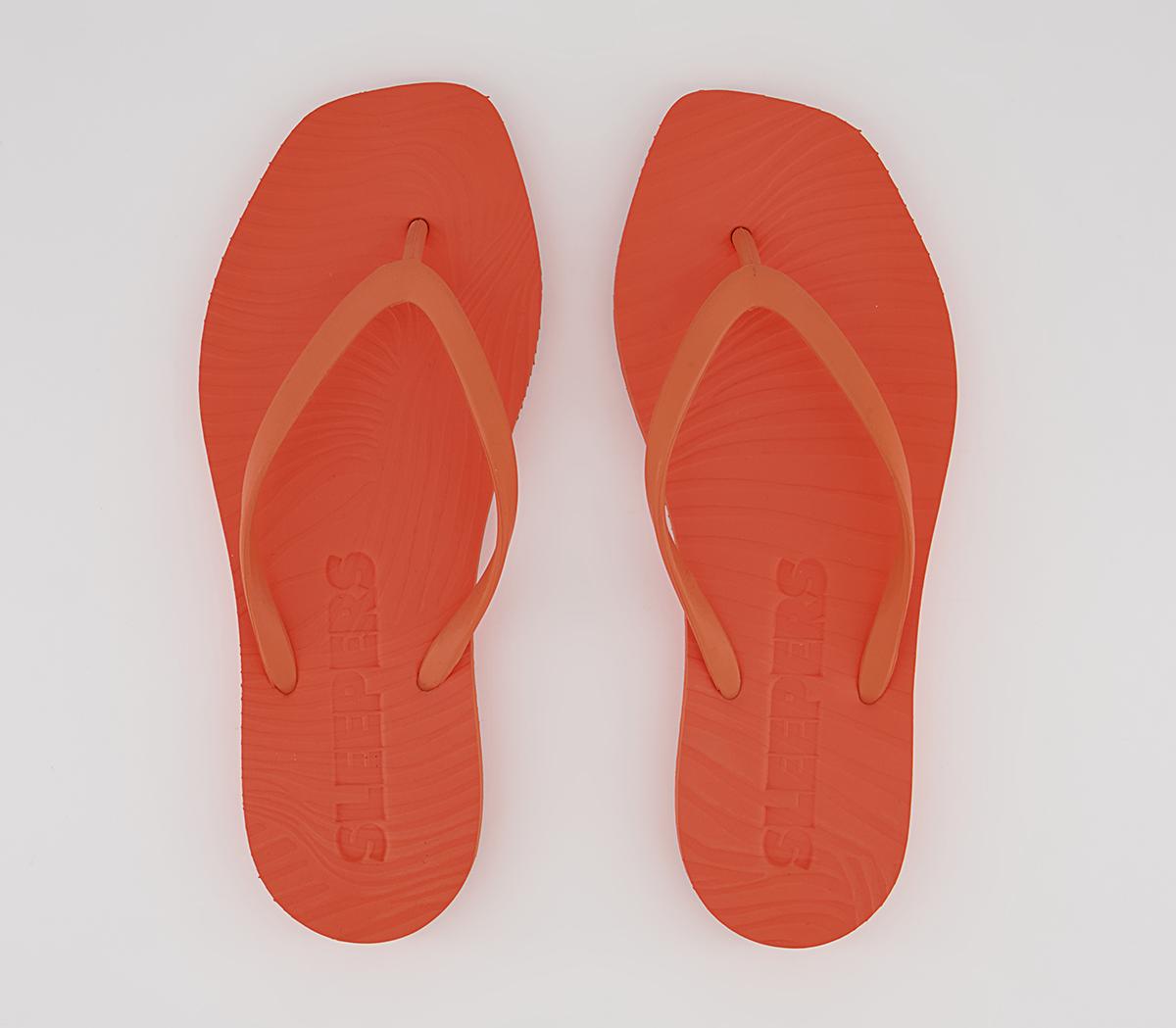 Sleepers Sleepers Tapered Flip Flops Sleepers Sleepers Tapered Flip Flops Orange