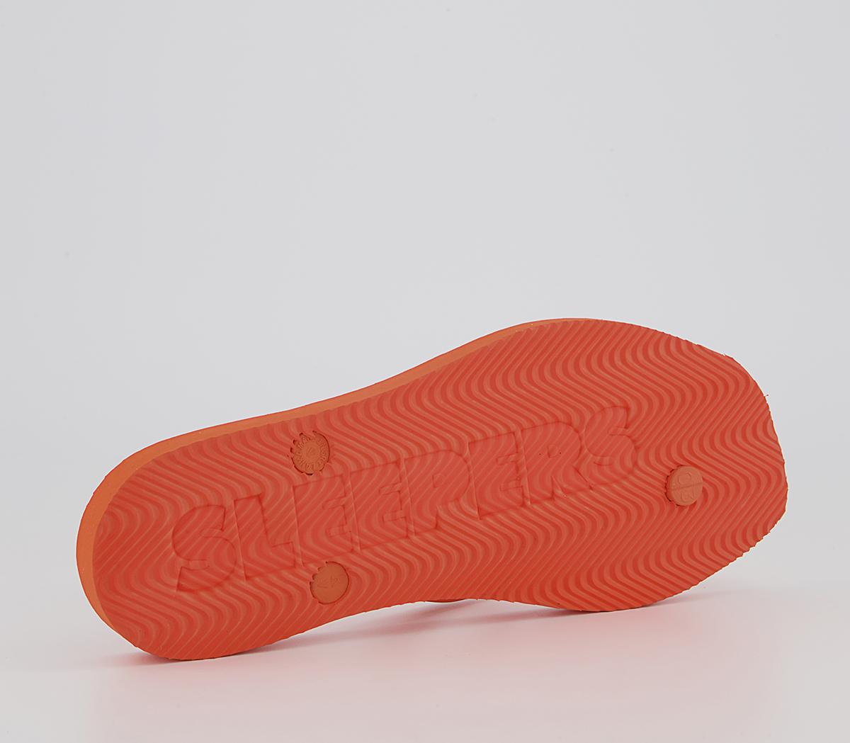 Sleepers Sleepers Tapered Flip Flops Sleepers Sleepers Tapered Flip Flops Orange