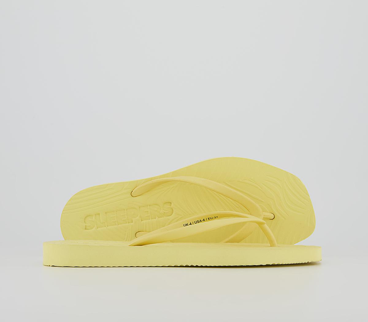 SleepersSleepers Tapered Flip Flops SleepersSleepers Tapered Flip FlopsMellow Yellow