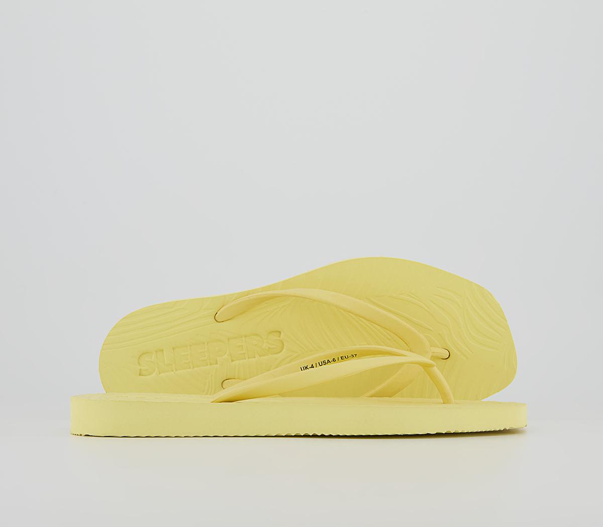 SleepersSleepers Tapered Flip FlopsMellow Yellow