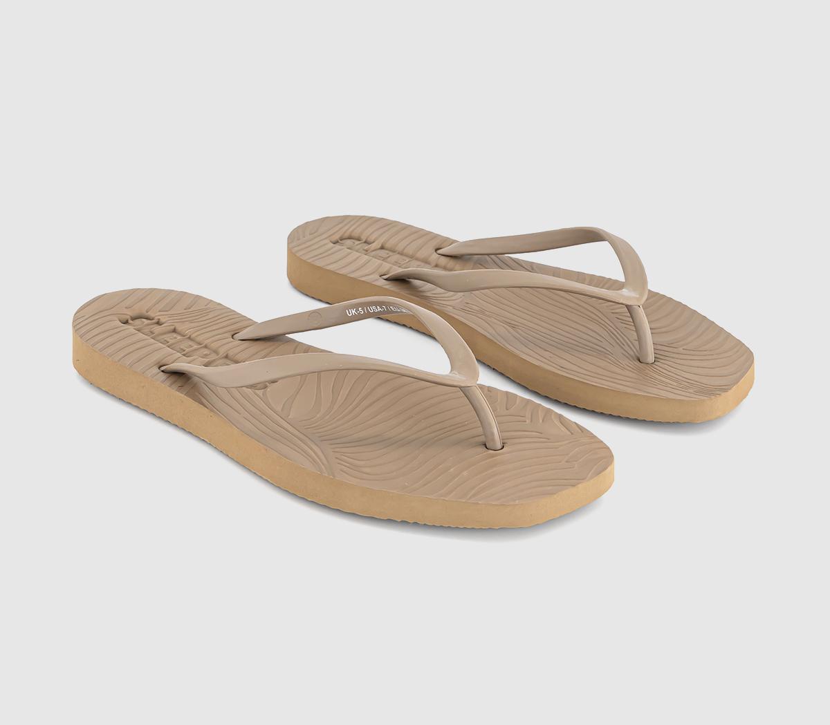 Sleepers Sleepers Tapered Flip Flops Sand - Women’s Sandals