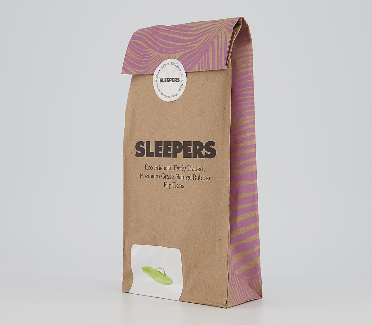 Sleepers Sleepers Tapered Flip Flops Sleepers Sleepers Tapered Flip Flops Lime Green