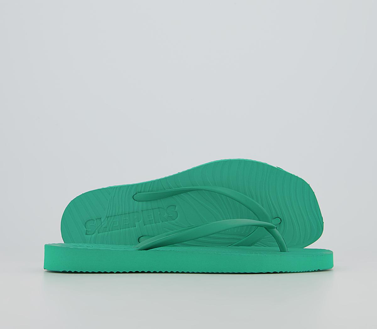 SleepersSleepers Tapered Flip FlopsEmerald