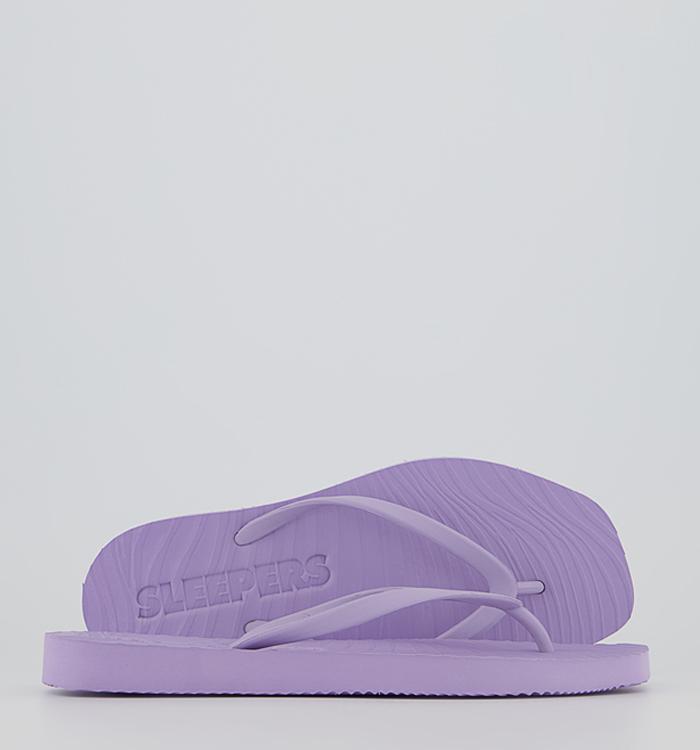 Sleepers Sleepers Tapered Flip Flops Lavender