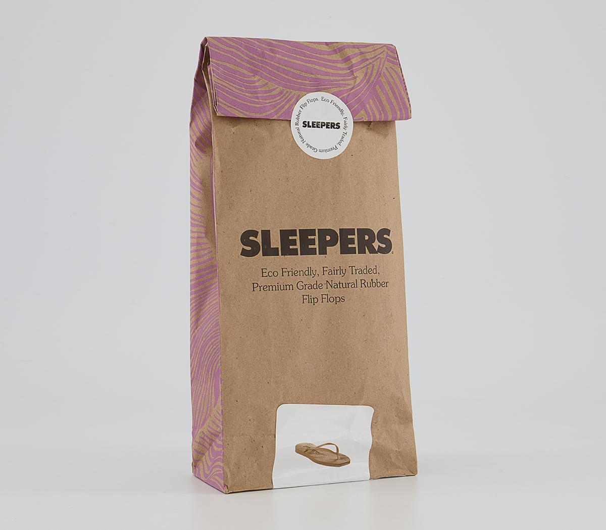 SleepersSleepers Tapered Flip FlopsBeige