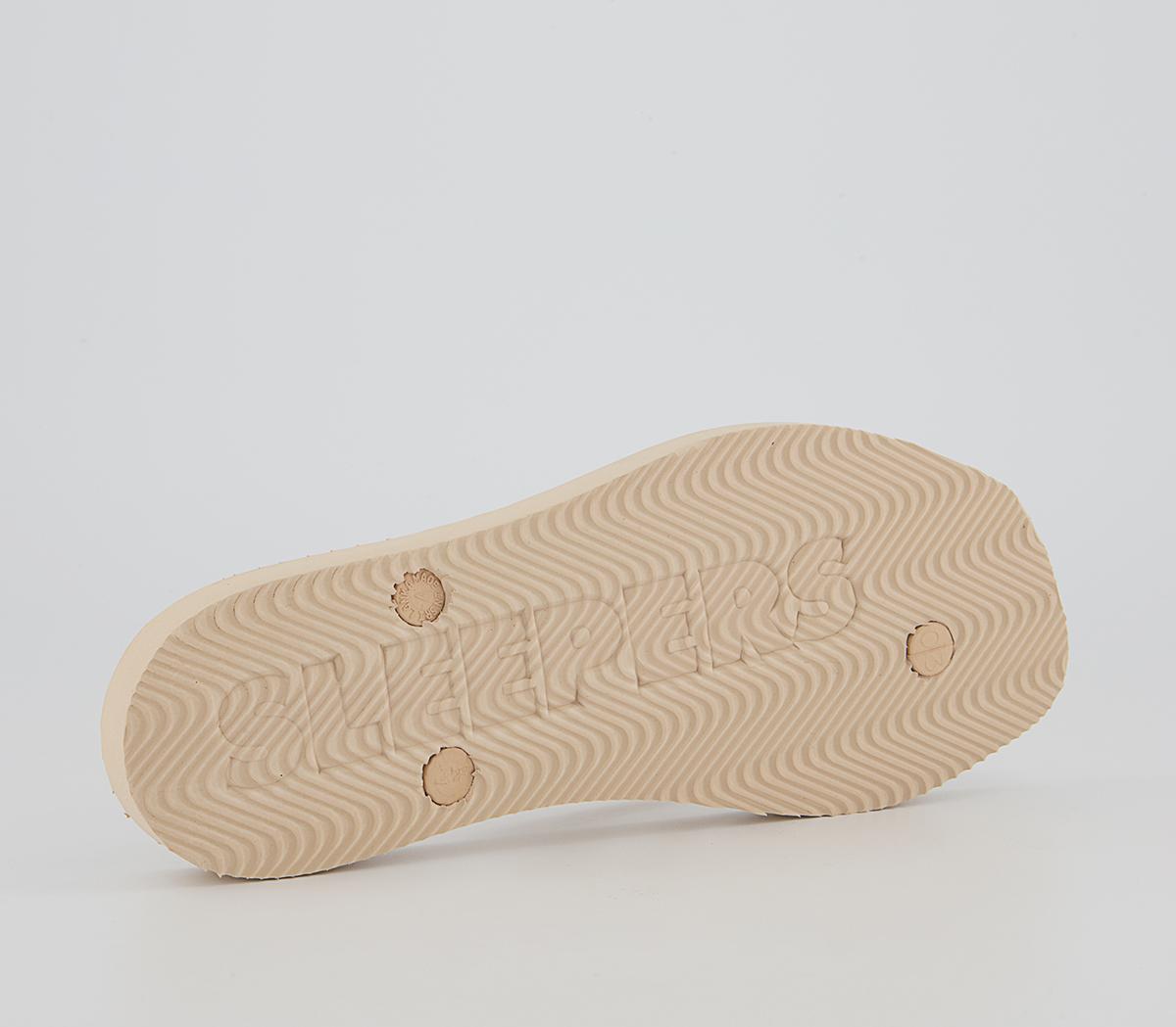SleepersSleepers Tapered Flip FlopsBeige
