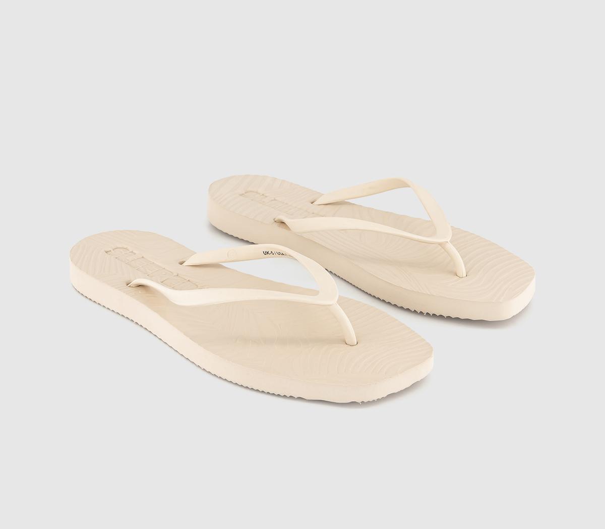 Sleepers Sleepers Tapered Flip Flops Eggnog - Women’s Sandals