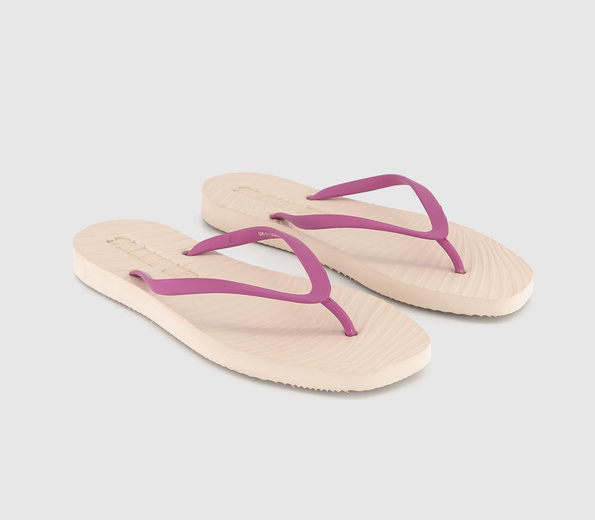 SleepersSleepers Tapered Flip FlopsEggnog Fuscia
