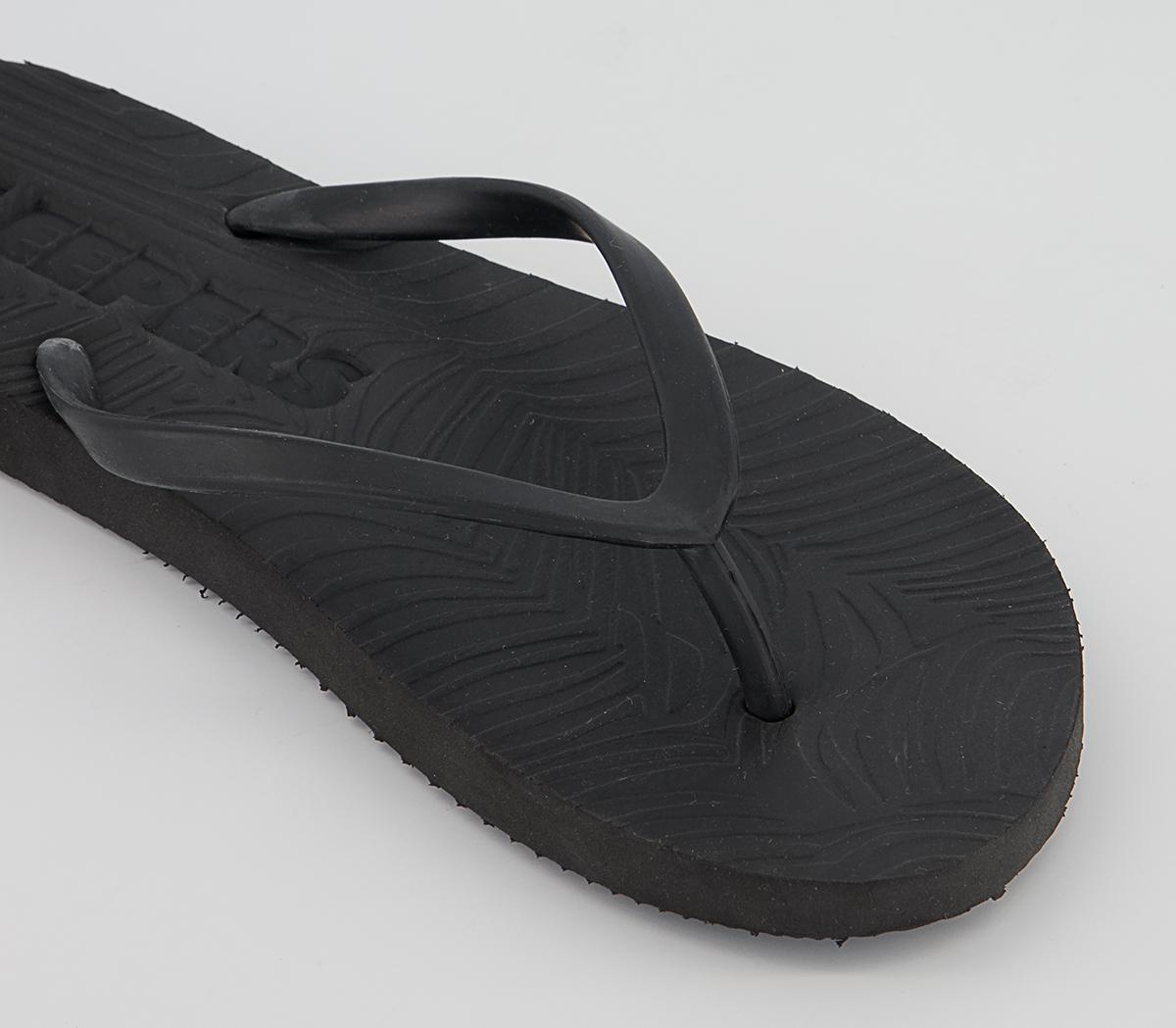Sleepers Sleepers Slim Flip Flops Sleepers Sleepers Slim Flip Flops Black