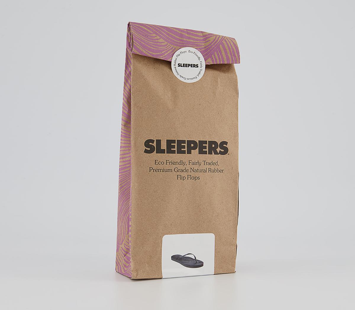 Sleepers Sleepers Slim Flip Flops Sleepers Sleepers Slim Flip Flops Black