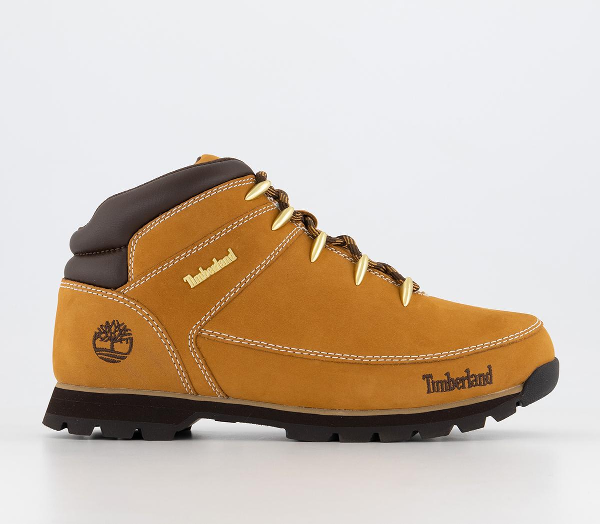 Timberland Eurosprint Mid Hiker Boots Wheat - Men's Casual Shoes