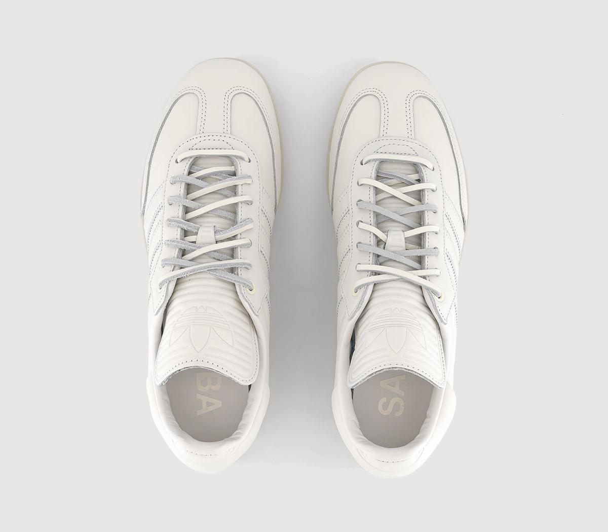 adidasHumanrace Samba TrainersCloud White