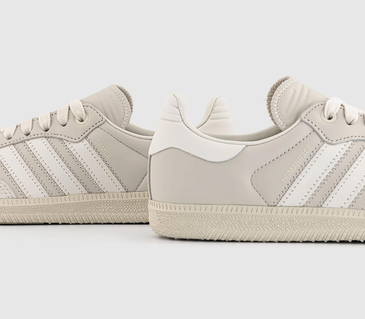 adidasHumanrace Samba TrainersCloud White Alumina