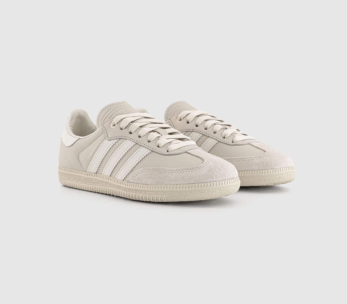 adidasHumanrace Samba TrainersCloud White Alumina