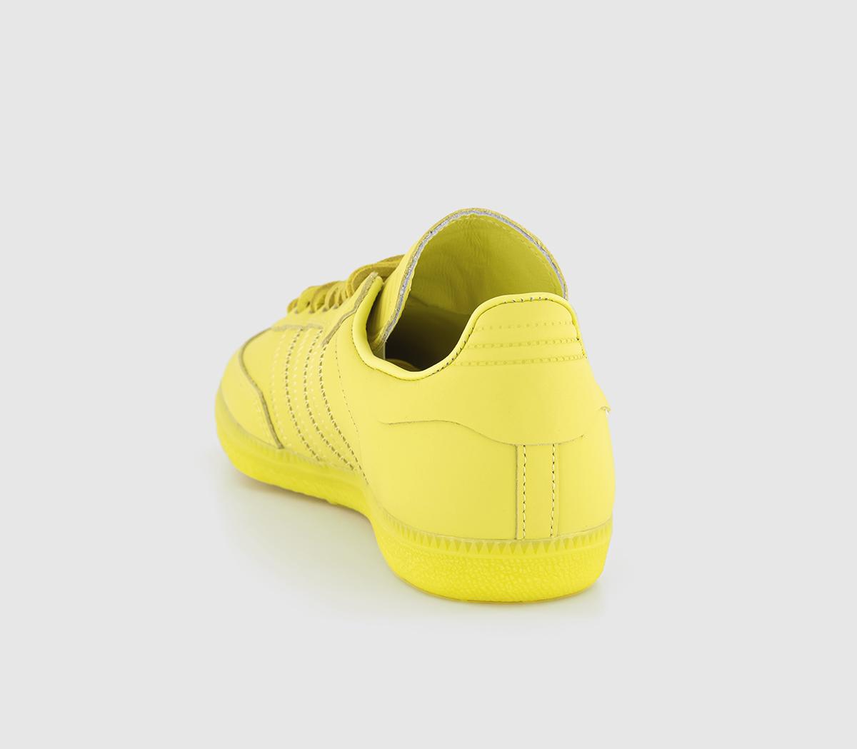 adidasHumanrace Samba TrainersLight Yellow