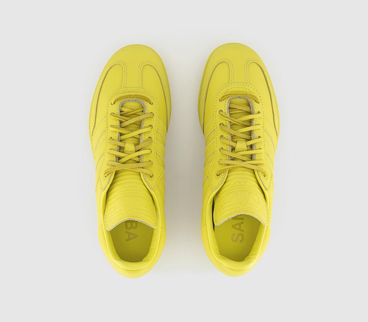 adidasHumanrace Samba TrainersLight Yellow