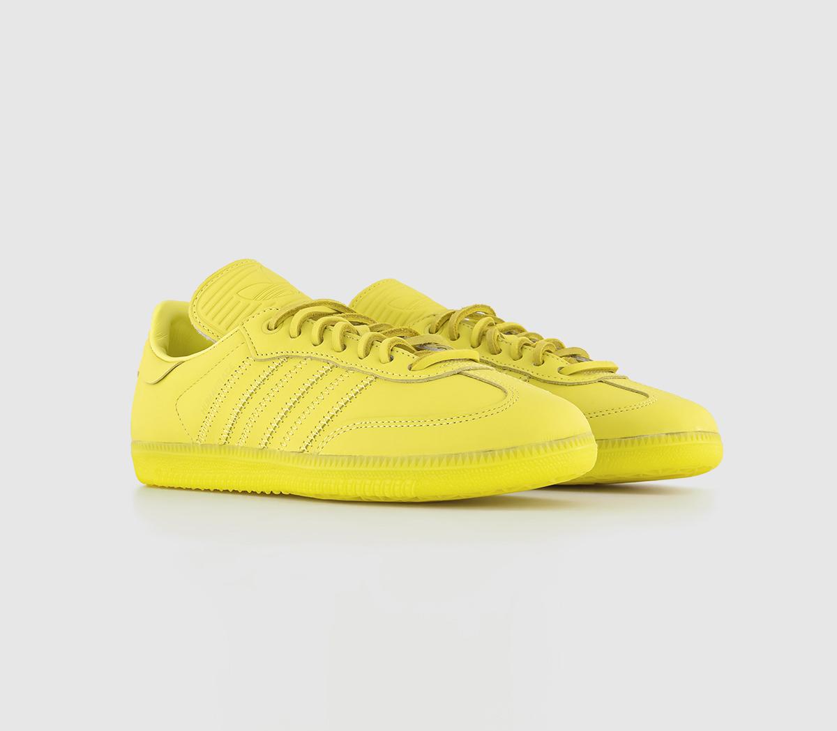 adidasHumanrace Samba TrainersLight Yellow