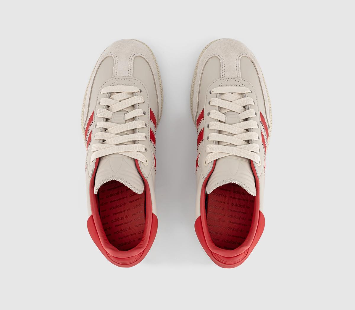 adidasHumanrace Samba TrainersGlory Red Alumina
