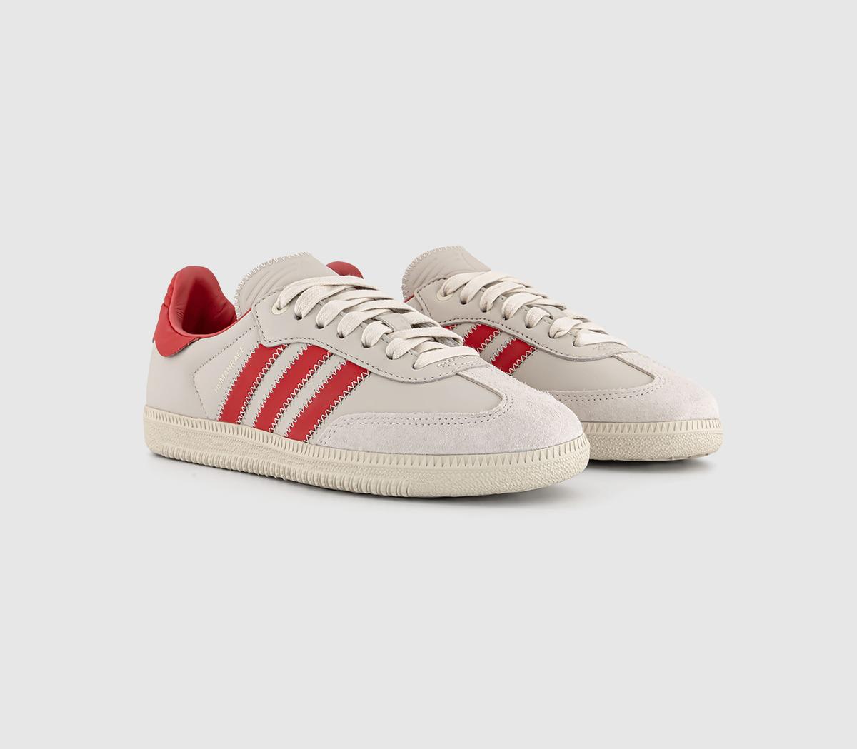 adidasHumanrace Samba TrainersGlory Red Alumina