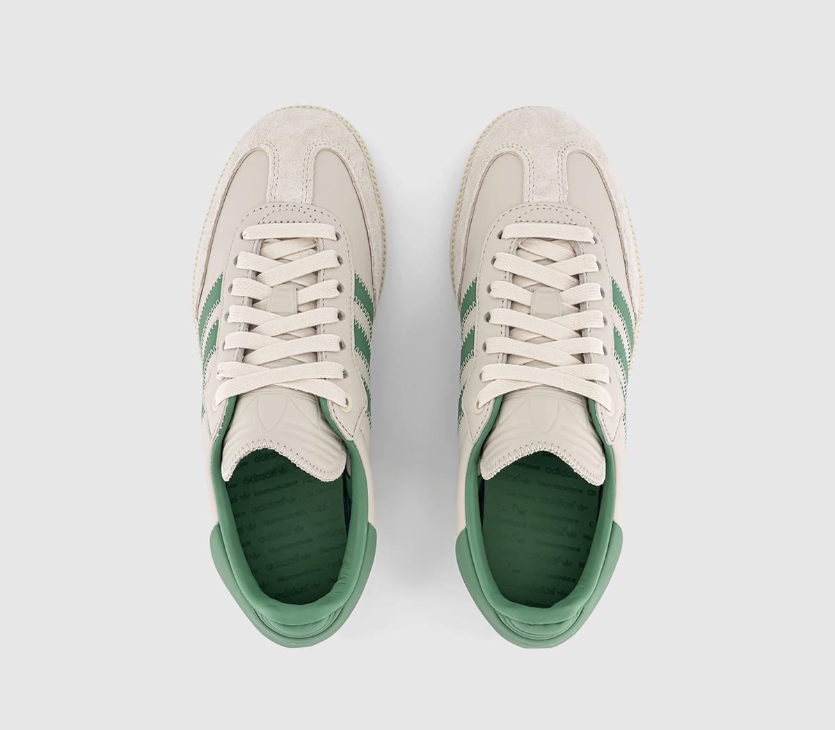 adidasHumanrace Samba TrainersPreloved Green Alumina