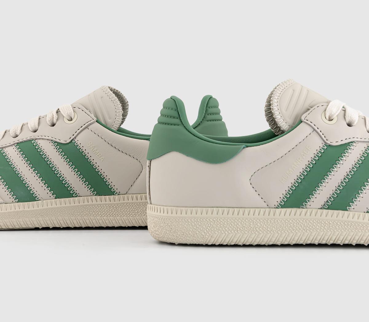 adidasHumanrace Samba TrainersPreloved Green Alumina
