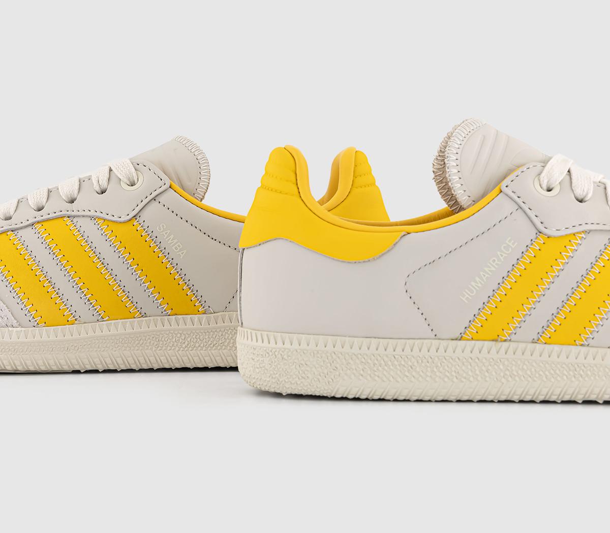 adidasHumanrace Samba TrainersBold Gold Alumina