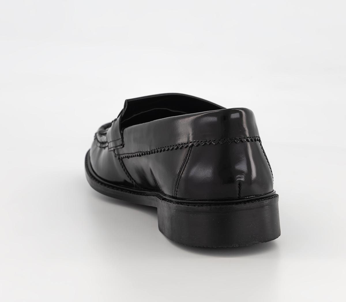 Hudson LondonArcher Chain LoafersBlack